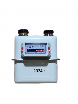 Счетчик газа СГД-G4ТК с термокорректором (вход газа левый, 110мм, резьба 1 1/4") г. Орёл 2024 год выпуска Томилино